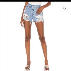 Levi’s 501 shorts Revolve